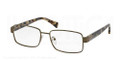 Prada Eyeglasses PR 53RV TFQ1O1 Matte Grey Green 54-17-140