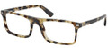 Prada Eyeglasses PR 02RV TFG1O1 Grey Havana Matte Green 56-19-145