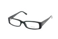 Prada Eyeglasses PR 07MV 1AB1O1 Gloss Black 53-16-135