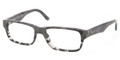 Prada Eyeglasses PR 16MV RON1O1 Black Grey 53-16-140