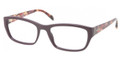 Prada Eyeglasses PR 18OV ROM1O1 Violet 52-18-135