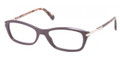 Prada Eyeglasses PR 04PV ROM1O1 Violet 52-17-135