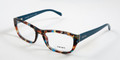 Prada Eyeglasses PR 15PV NAG1O1 Havana Spotted Blue 53-16-135