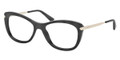 Prada Eyeglasses PR 09RV 1AB1O1 Black 53-17-140
