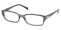 Prada Eyeglasses PR 07NV RY01O1 Tortoise Gray 53-17-140