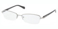 Prada Eyeglasses PR 52OV 5AV1O1 Gunmetal 52-17-135