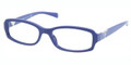 Prada Eyeglasses PR 10NV DAK1O1 Blue 51-16-135