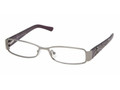 Prada Eyeglasses PR 58LV 5AV1O1 Gunmetal 49-14-135
