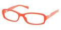 Prada Eyeglasses PR 10NV DAI1O1 Orange 51-16-135