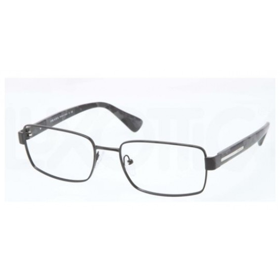 prada matte black eyeglasses