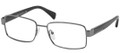 Prada Eyeglasses PR 53RV 7CQ1O1 Matte Gunmetal 54-17-140