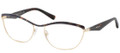 Prada Eyeglasses PR 55RV 2AU1O1 Havana Pale Gold 53-17-140