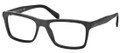 Prada Eyeglasses PR 06RV 1BO1O1 Matte Black 53-18-145