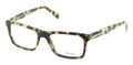 Prada Eyeglasses PR 06RV TFG1O1 Grey Havana Matte Green 53-18-145