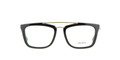 Prada Eyeglasses PR 18QV 1AB1O1 Black 51-18-140