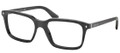 Prada Eyeglasses PR 04RV 1AB1O1 Black 52-17-140