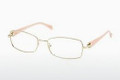 Prada Eyeglasses PR 59NV ZVN1O1 Pale Gold 54-17-135