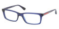 Prada Sport Eyeglasses PS 02CV 0AX1O1 Blue 53-17-140