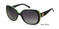 Tory Burch TY7036 Sunglasses 918/11 Black/Yellow/Green