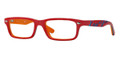 Ray Ban Eyeglasses RY1535 3599 Top Coral On Orange 48-16-130
