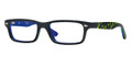 Ray Ban Eyeglasses RY1535 3600 Top Grey On Blue 46-16-125