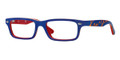 Ray Ban Eyeglasses RY1535 3601 Top Blue On Red 48-16-130