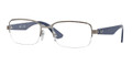 Ray Ban Eyeglasses RX 6311 2620 Matte Gunmetal 55-18-145