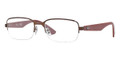 Ray Ban Eyeglasses RX 6311 2758 Matte Brown 52-18-140