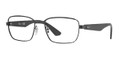 Ray Ban Eyeglasses RX 6308 2503 Matte Black 56-17-145