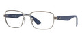 Ray Ban Eyeglasses RX 6308 2620 Matte Gunmetal 53-17-140