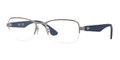 Ray Ban Eyeglasses RX 6309 2620 Matte Gunmetal 52-18-140