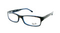 Ray Ban Eyeglasses RX 5114 5064 Top Havana On Blue 52-16-135