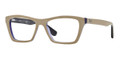 Ray Ban Eyeglasses RX 5316 5387 Top Matte Beige On Transparent Violet 53-16-140