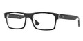 Ray Ban Eyeglasses RX 7030 2034 Top Matte Black On Transparent 53-17-140