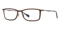 Ray Ban Eyeglasses RX 6299 2809 Brown 53-17-140