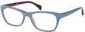 Ray Ban Eyeglasses RX 5298 5388 Top Matte Oil On Transparent Red 53-17-135