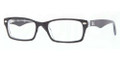Ray Ban Eyeglasses RX 5206 2034 Top Black On Transparent 54-18-145