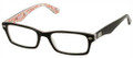 Ray Ban Eyeglasses RX 5206 5014 Top Black On Texture White 54-18-145