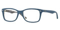 Ray Ban Eyeglasses RX 5228F 5407 Top Matte Blue On Texture 53-17-140