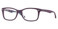 Ray Ban Eyeglasses RX 5228F 5408 Top Matte Violet On Texture 53-17-140