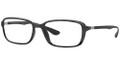 Ray Ban Eyeglasses RX 7037 5204 Matte Black 53-17-145