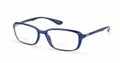 Ray Ban Eyeglasses RX 7037 5431 Shiny Dark Blue 53-17-145