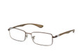 Ray Ban Eyeglasses RX 8412 2758 Matte Brown 52-17-145