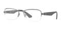 Ray Ban Eyeglasses RX 6309 2819 Matte Gunmetal 55-18-145