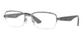 Ray Ban Eyeglasses RX 6311 2825 Matte Gunmetal 55-18-145