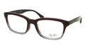 Ray Ban Eyeglasses RB 5267F 5055 Brown 55-19-145