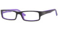 Ray Ban Eyeglasses RX 5246 5223 Top Black On Matte Violet 52-16-135