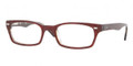 Ray Ban Eyeglasses RB 5150 2023 Red Transparent Havana 52-19-135