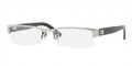 Ray Ban Eyeglasses RB 6182 2509 Silver Black 51-17-140