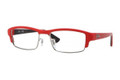 Ray Ban Eyeglasses RX 7016 5201 Matte Red 54-18-145